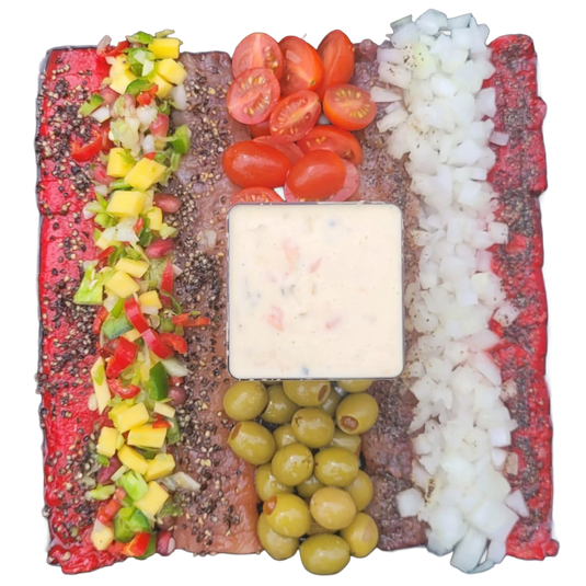 10" Gourmet Herring Platter - Fishville