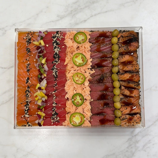 10×12 Premium Cured Fish Platter - Fishville