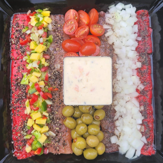 10" Gourmet Herring Platter