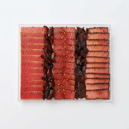 10x12 Lucite Tuna Cured, Smoked & Jerky Board - Fishville