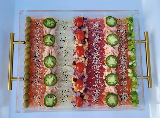 10×12 Assorted Fish Platter-Acrylic