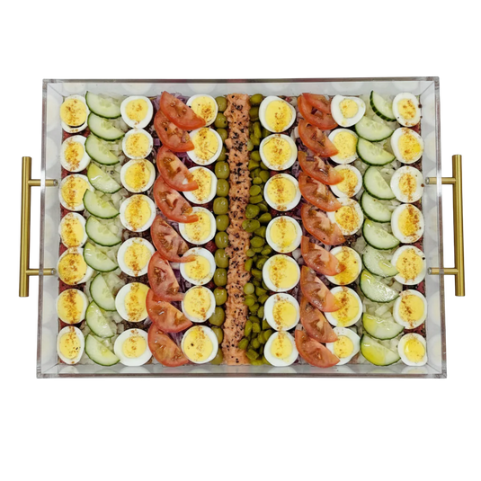 12×14 Gourmet Gerrer Herring Platter - Acrylic - Fishville