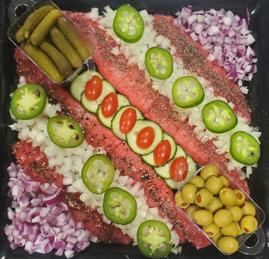 12" Gourmet Herring Platter