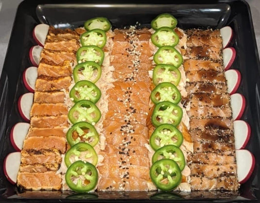 12" Assorted Salmon Platter