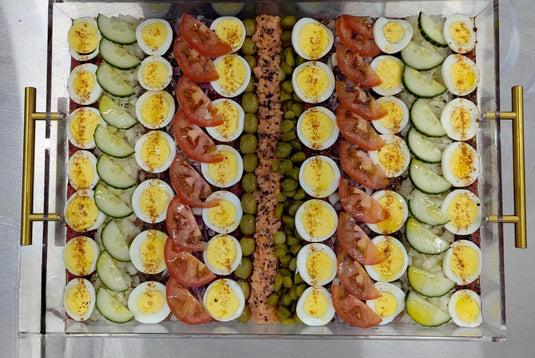 12×14 Gourmet Gerrer Herring Platter-Acrylic - Fishville