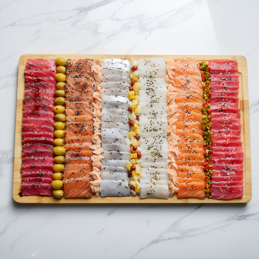 The Heritage Fish Platter - Wood Board - Fishville