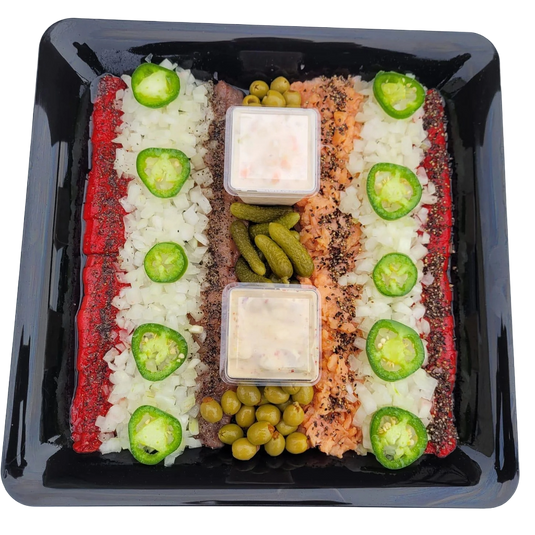 14" Gourmet Herring Platter - Fishville
