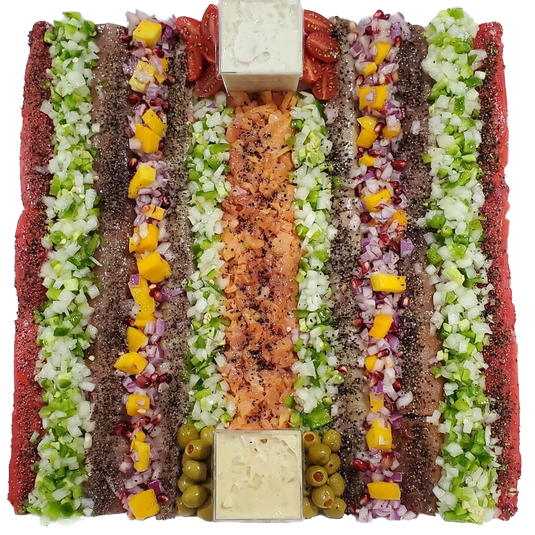 18" Gourmet Herring Platter - Fishville