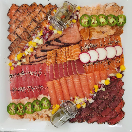 18" Assorted Fish Platter - Fishville