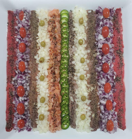 18" Gourmet Herring Platter