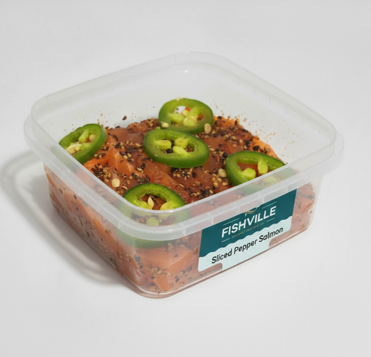 Cured Salmon - Sliced Pepper Crusted - Fishville