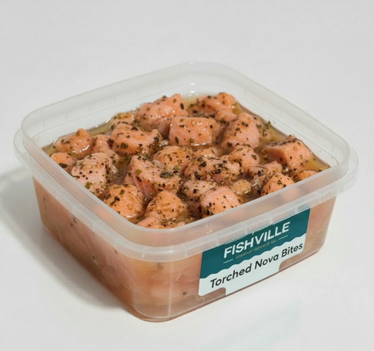 Torched Nova Lox Bites