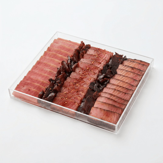 10x12 Lucite Tuna Cured, Smoked & Jerky Board - Fishville