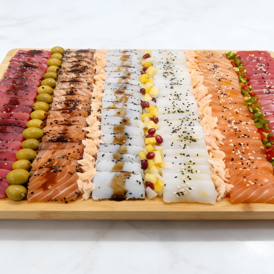 The Heritage Fish Platter - Wood Board - Fishville