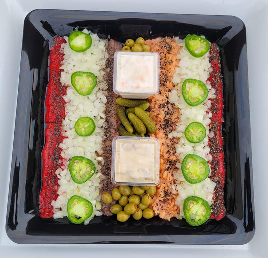 14" Gourmet Herring Platter
