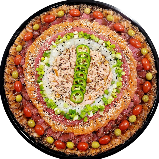 16" Round Gourmet Fish Platter - Fishville
