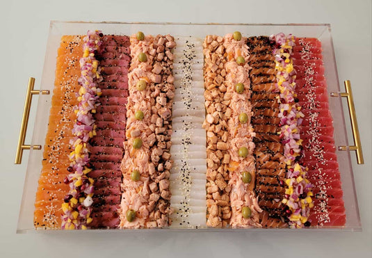 14x20 Assorted Fish Platter-Acrylic (2) - Fishville