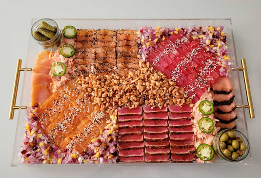 14×20 Assorted Fish Platter-Acrylic (4) - Fishville