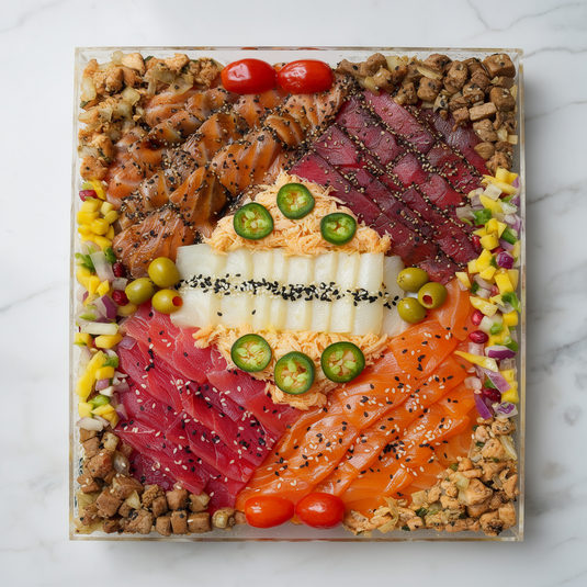 The Heritage Fish Platter - Lucite - Fishville