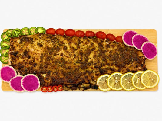 Baked Side of Salmon Platter - Fishville