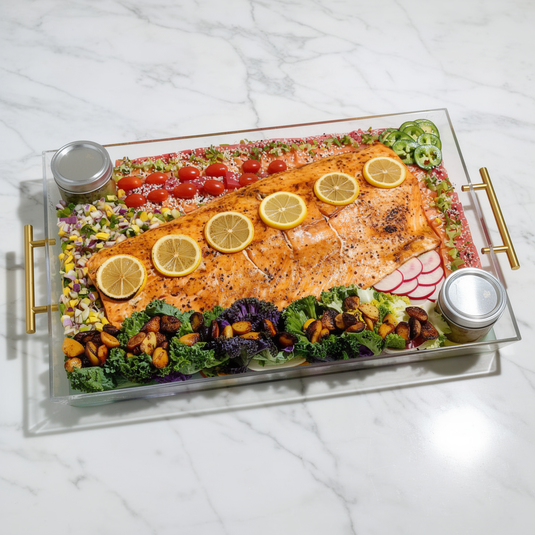 Baked Side of Salmon Platter - Fishville