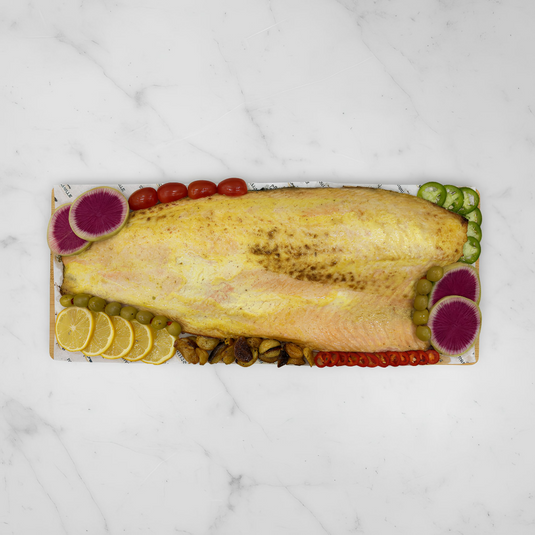 Baked Side of Salmon Platter - Fishville